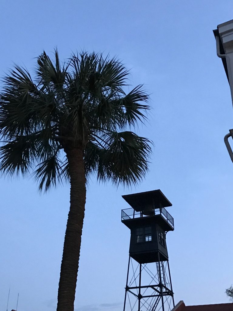Old Fire Watch Tower in downtown Charleston, SC