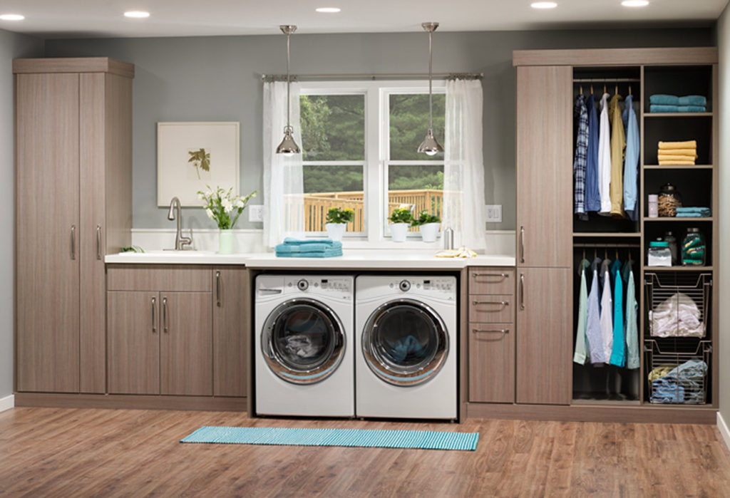 Wall Mounted Laundry Room Storage Cabinets and Laundry Room Cabinet Accessories: Innovate Home Org - Columbus